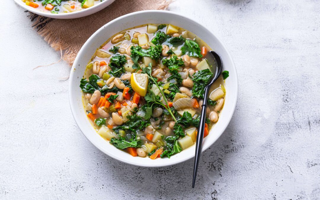 Vegan White Bean Tuscan Soup